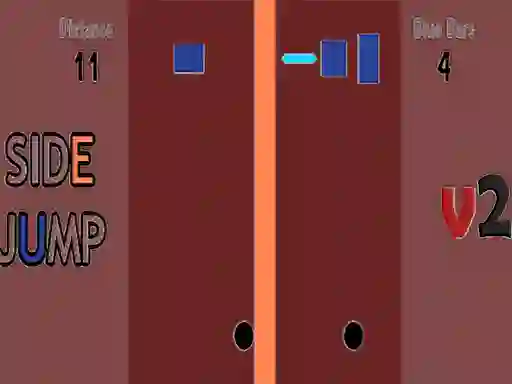 Permainan Side Jump v2 talian