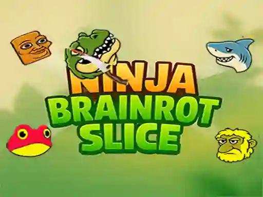 Permainan Ninja brainrot Slice talian