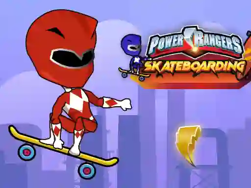 Permainan Power Rangers Skateboading talian
