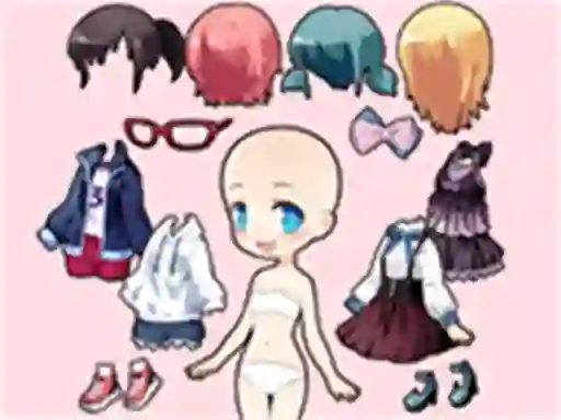 Permainan Chibi Anime Princess Doll talian