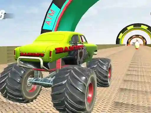 Permainan Monster Truck Extreme Stunts talian