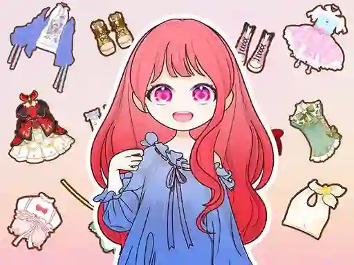 Permainan Dress Up Sweet Doll talian