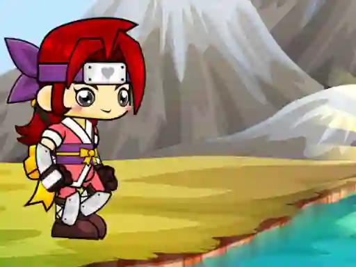 Permainan Samurai run talian