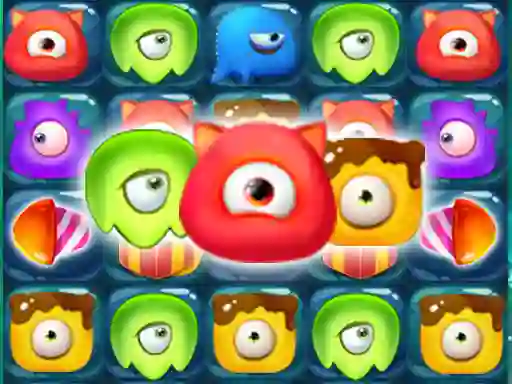 Permainan Monster Candy Crush talian