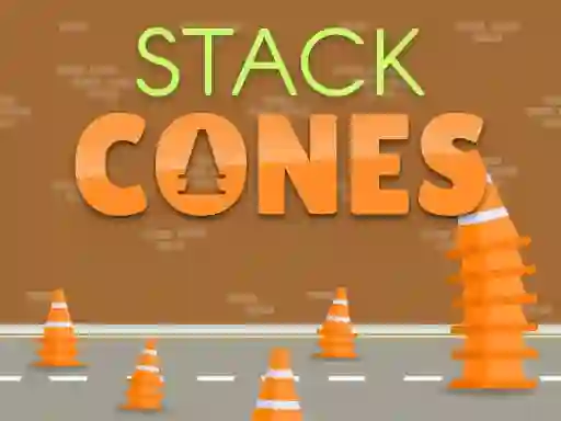 Permainan Stack Cones talian