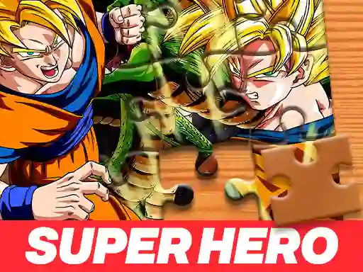 Permainan Dragon Ball Super Hero Jigsaw Puzzle talian