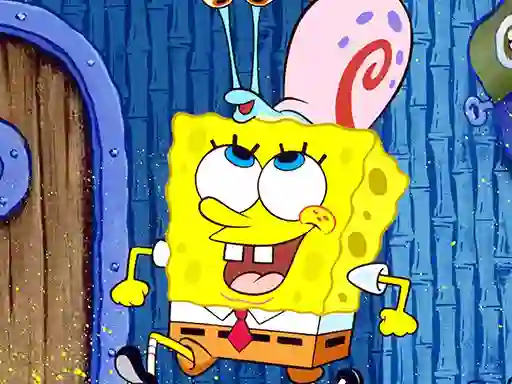 Permainan Sponge Bob Slide talian
