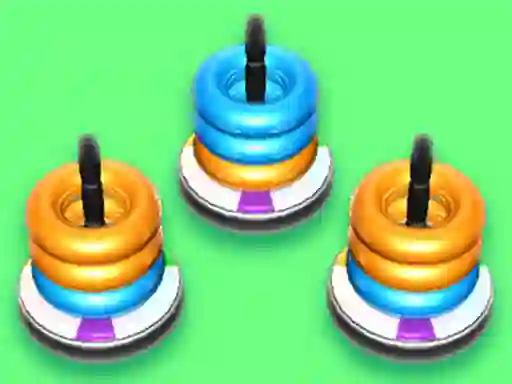 Permainan Hoop Stack Color ring talian