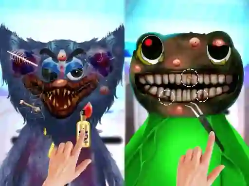 Permainan Huggy ASMR Monster Makeover talian