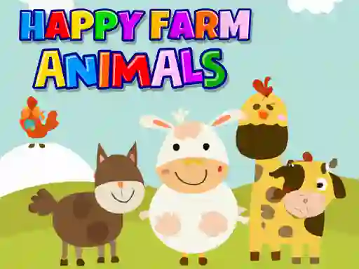 Permainan Happy Farm Animals talian