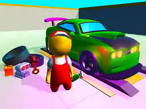 Permainan My Mini Car Service talian