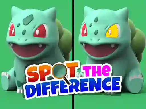 Permainan Pokimon Spot the differences talian