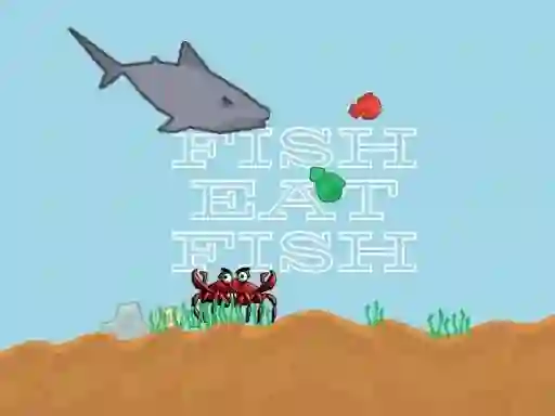 Permainan Fish eat fish 2 player talian