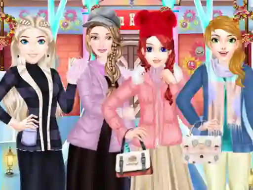 Permainan Winter Fashion Dress Up talian