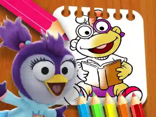 Permainan Muppet Babies Coloring Book talian