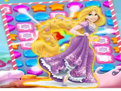 Permainan Princess Rapunzel Match3 talian