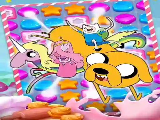 Permainan Adventure Time Match 3 Games talian