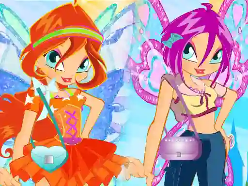 Permainan Winx Stylish Dress talian
