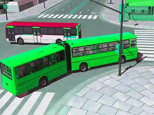 Permainan Bus Driving 3d simulator - 2 talian