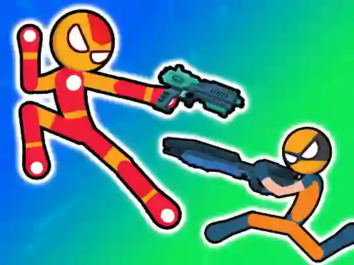 Permainan Stick Duel Battle Hero talian