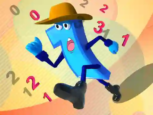 Permainan Number Run 3D talian