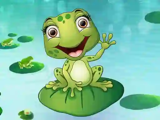 Permainan Greedy frog talian