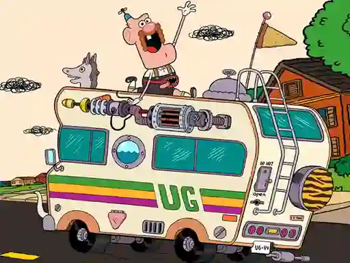 Permainan Uncle Grandpa Hidden talian