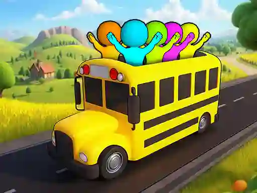 Permainan Bus Match: Color Parking Jam talian