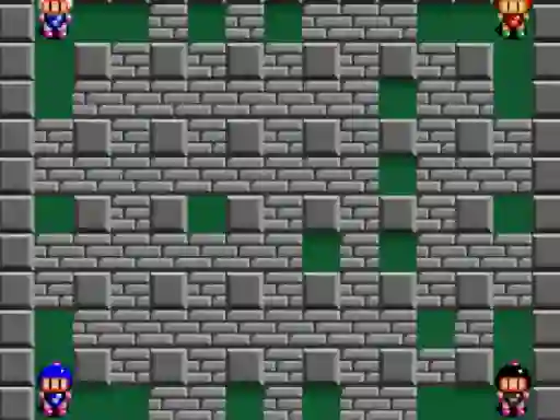 Permainan Player Bomber 2d 4 Player talian