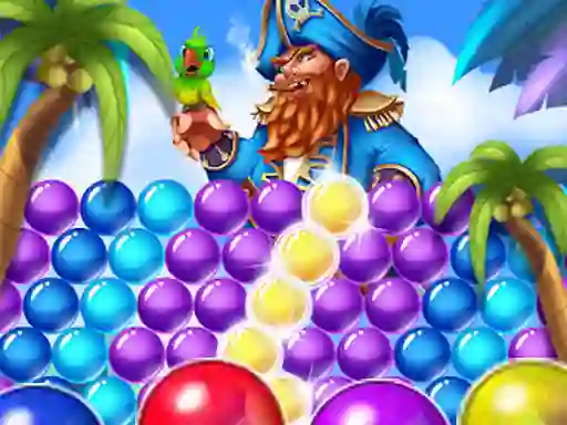 Permainan Bubble Shooter Pirates 3 talian
