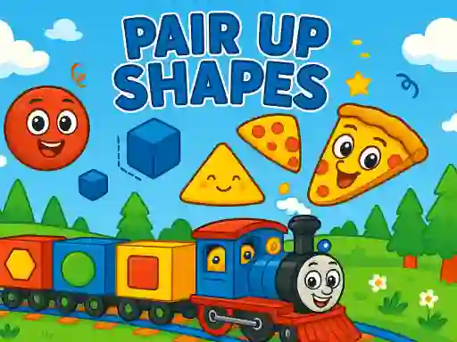 Permainan Pair Up Shapes talian
