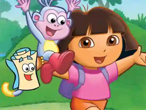 Permainan Dora Find Hidden Map talian