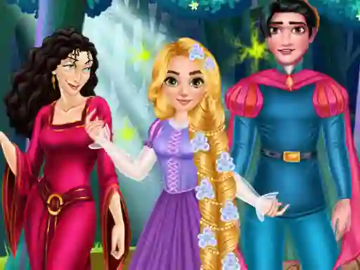 Permainan Long Hair Princess Tangled Adventure talian