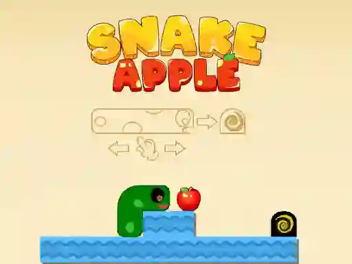 Permainan Snake Apple talian