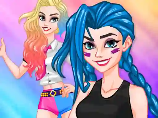 Permainan Crazy BFF Party talian