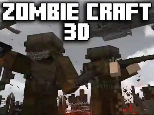 Permainan Zombie Craft 3d talian
