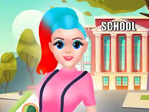 Permainan First Day of School talian