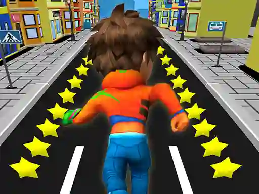 Permainan Subway Buddy Road Runner talian