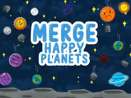 Permainan Merge Happy Planets talian