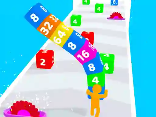 Permainan Cube Stack 2048 talian