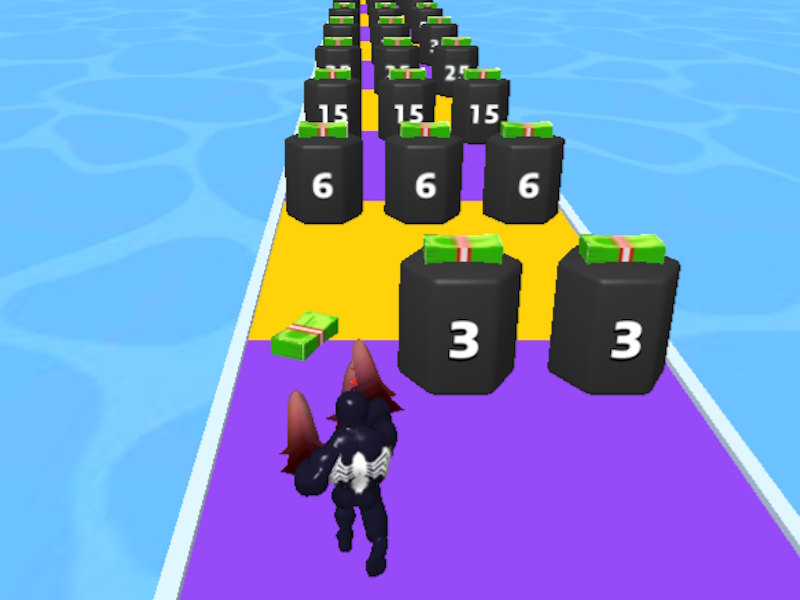 Permainan Venom Run 3D talian