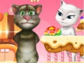 Permainan Bercakap kucing Tom mencium Angela 2  talian
