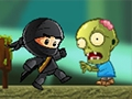 Permainan Ninja Kid Vs Zombie talian