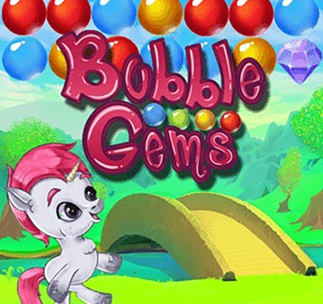Permainan Gems Bubble  talian