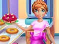 Permainan Anna: Membuat donat  talian