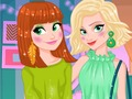 Permainan Frozen Sisters Warna Tahun  talian