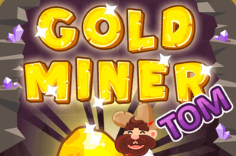 Permainan Gold Miner Tom talian