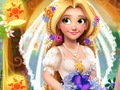 Permainan Blonde Princess Pakaian Perkawinan  talian