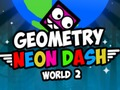 Permainan Geometri Neon dash world 2  talian