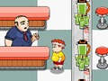 Permainan Tapper Diner... Dash untuk Superhero Smoothie  talian